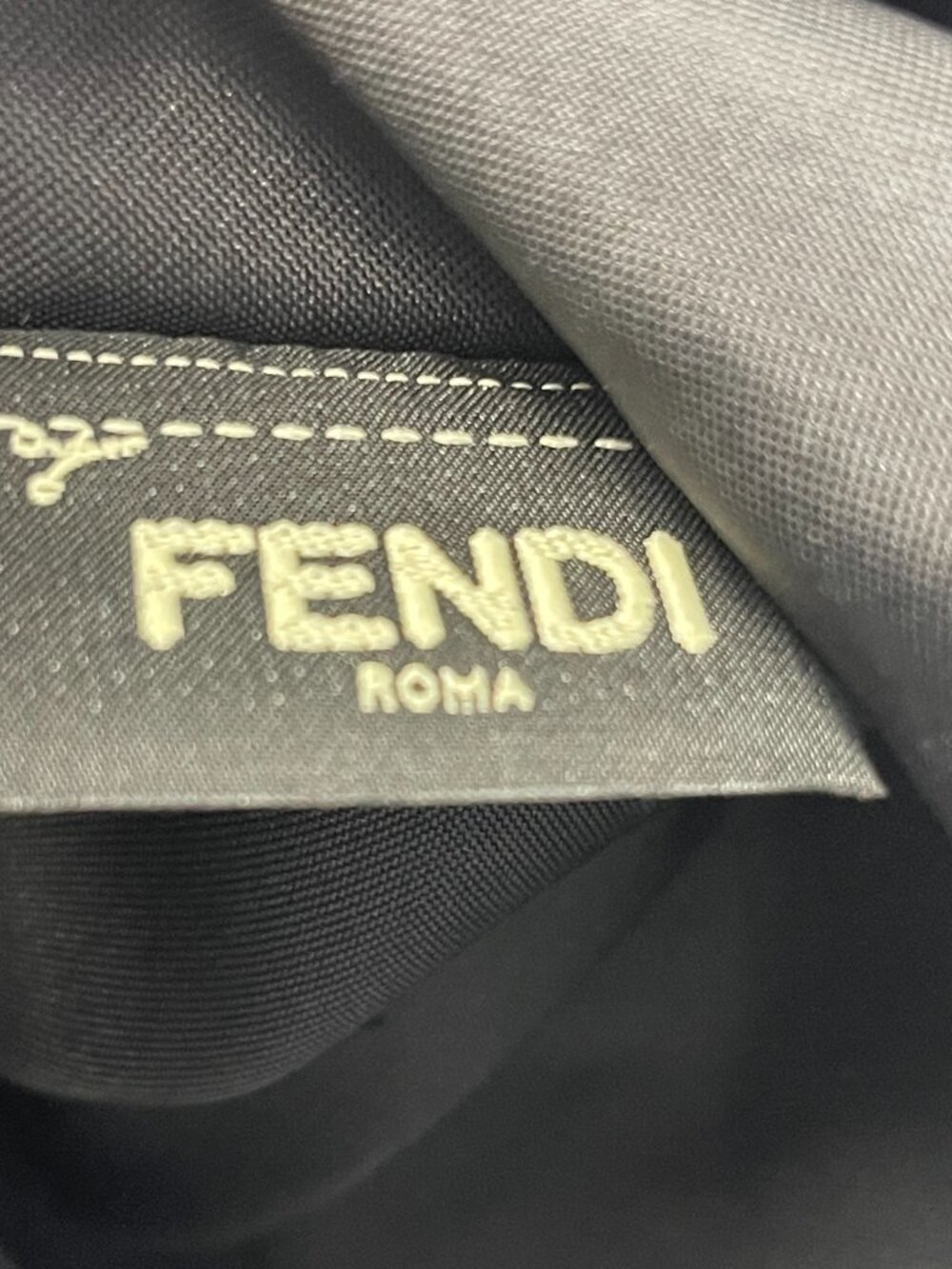 Fendi Monster Nylon Confetti Tote w/ Leather Trim, authentic! - Picture 11 of 15